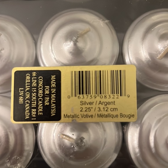 Set of 6 Candles - Picture 3 of 4